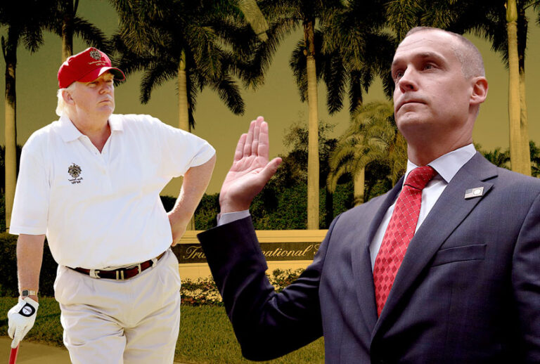 Corey Lewandowski and Donald Trump (AP Photo/Susan Walsh/Jacquelyn Martin)