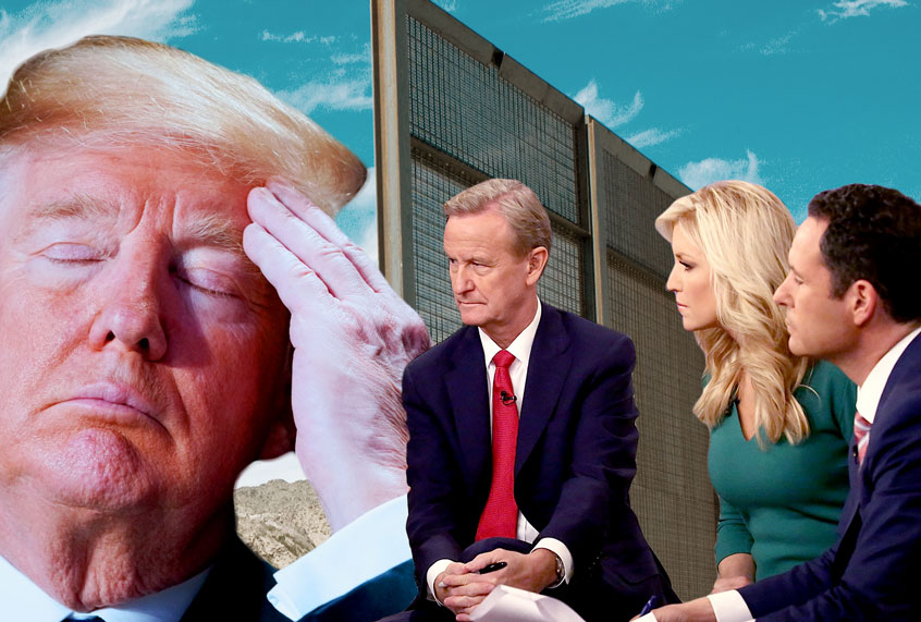 Donald Trump, Steve Doocy, Ainsley Earhardt and Brian Kilmeade (GettyImages/ AFP/ Astrid Stawiarz/ MANDEL NGAN/ ElFlacodelNorte/Salon)
