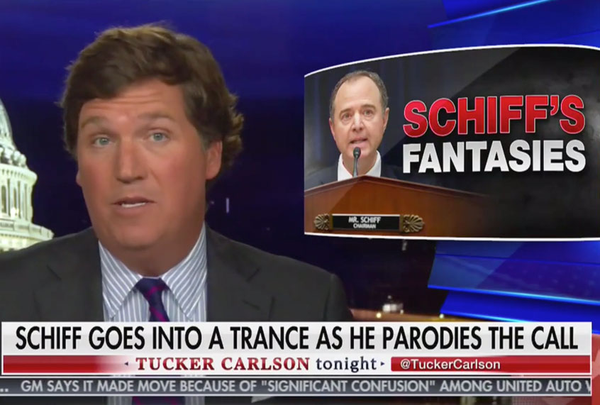 Tucker Carlson on Carlson Tonight (Fox News)