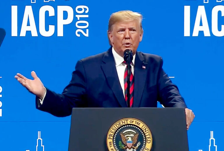 FOX NEWS LIVESTREAM: President Trump travels to Chicago for his first visit to the city since taking office. The president delivers remarks at the International Association of Chiefs of Police annual conference. (Fox News)