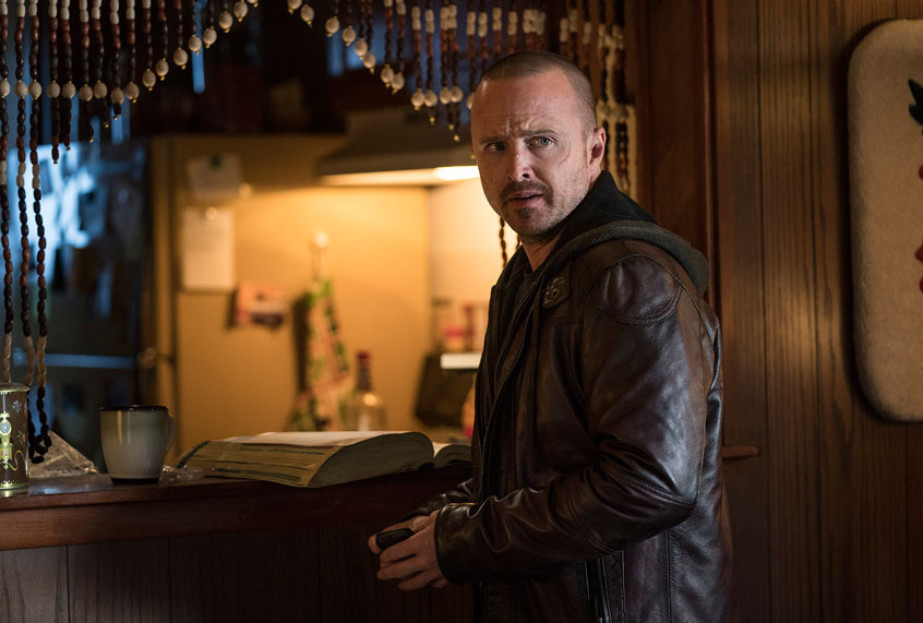 Aaron Paul as Jesse Pinkman in "El Camino: A Breaking Bad Movie" (Ben Rothstein / Netflix)