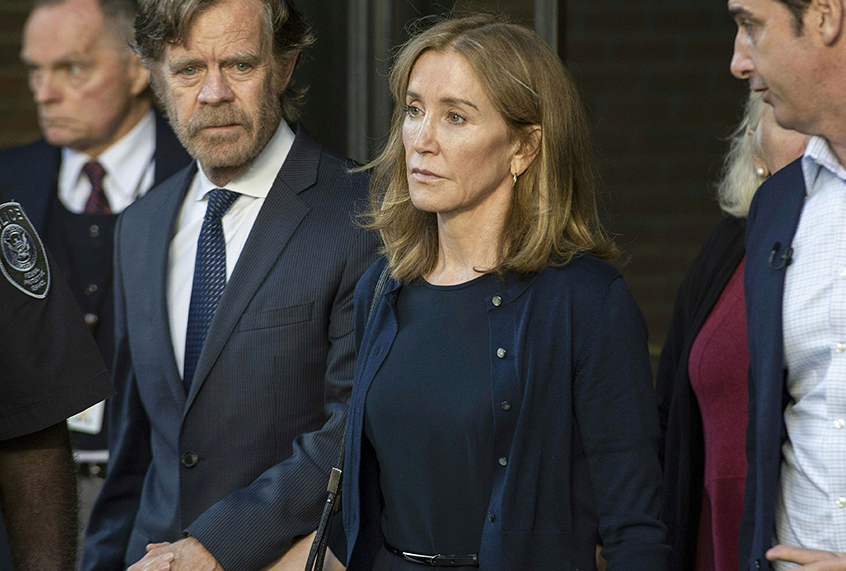 Felicity Huffman and William H. Macy (Joseph Prezioso/AFP/Getty Images)