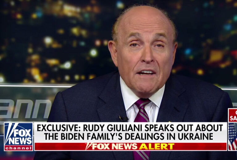 Rudy Giuliani on Fox News ("Hannity"/Fox News)
