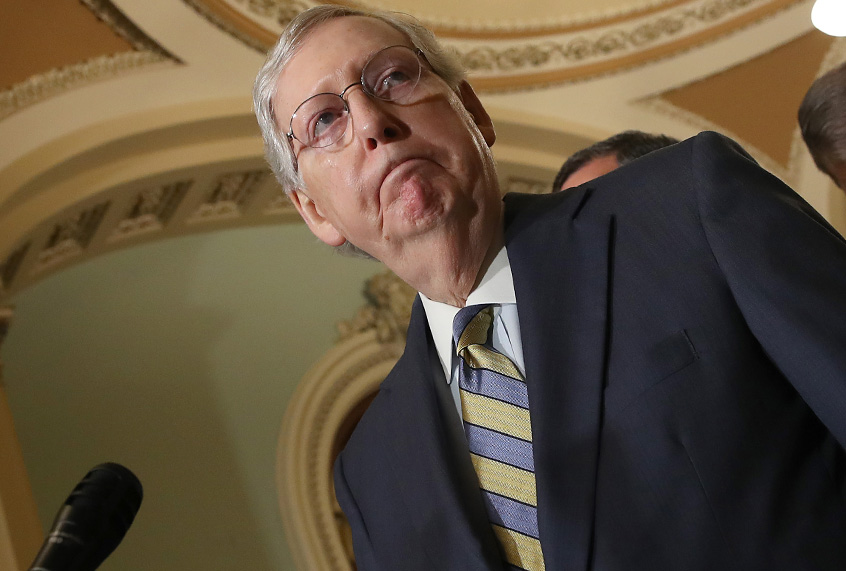 Senate Majority Leader Mitch McConnell (Win McNamee/Getty Images)