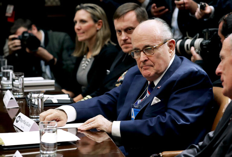 Former New York City Mayor Rudy Giuliani (Chip Somodevilla/Getty Images)