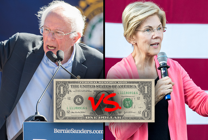 Bernie Sanders and Elizabeth Warren (Getty Images/Salon)