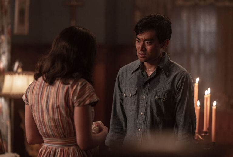 Cristina Rodlo as Luz Ojeda, Derek Mio as Chester Nakayama- The Terror _ Season 2, Episode 8 (Ed Araquel/AMC)