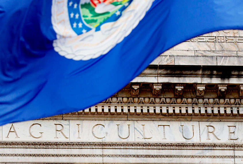 The US Department of Agriculture building is seen in Washington, DC, on July 22, 2019. (ALASTAIR PIKE/AFP/Getty Images)