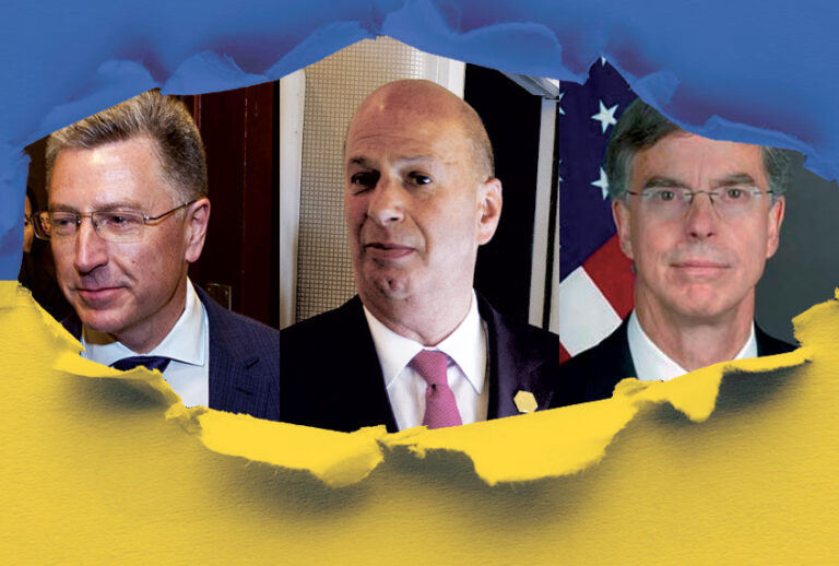 Kurt Volker, Gordon Sondland and Bill Taylor (Getty Images/US State Department/Salon)