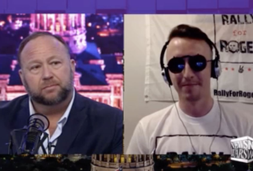 Alex Jones and Jacob Engels (Info Wars)