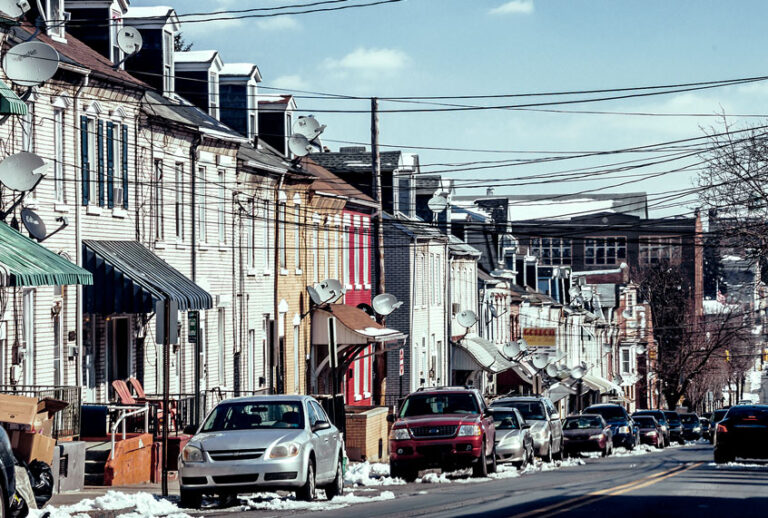 Street in Allentown residential district, Pennsylvania, USA (Getty Images/iStock)