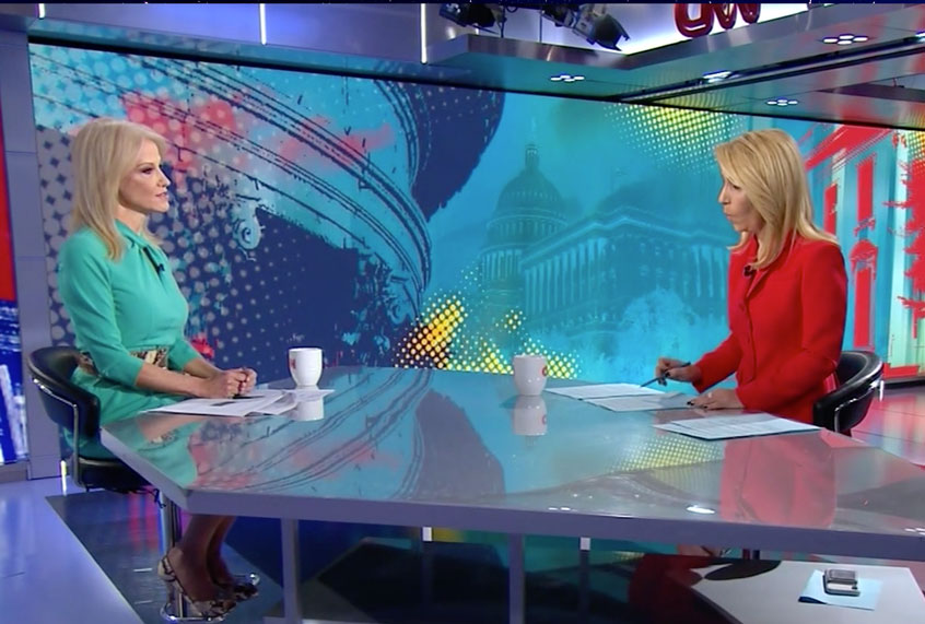 White House adviser Kellyanne Conway could not definitively say to CNN's Dana Bash whether or not there was a quid pro quo involving President Donald Trump and military aid to Ukraine, saying "I don't know whether aid was being held up and for how long." (CNN)