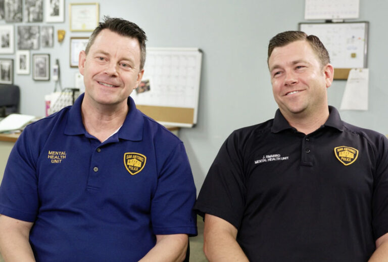 Ernie Stevens and Joe Smarro (Courtesy of HBO)