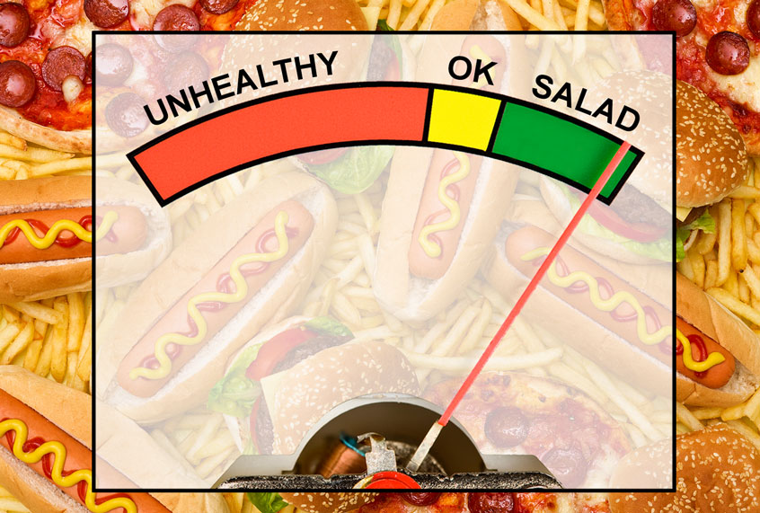 Fast food health meter (Getty Images/Salon)
