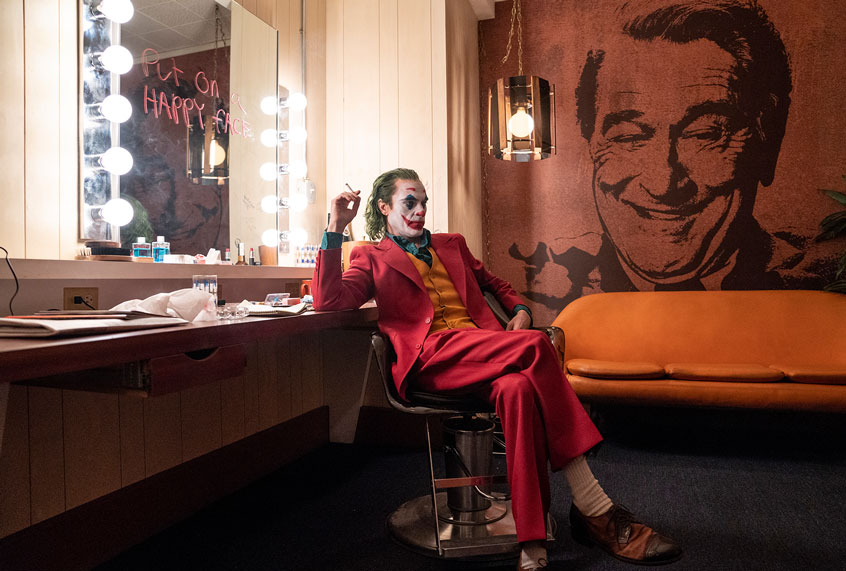 JOAQUIN PHOENIX as Joker in Warner Bros. Pictures, Village Roadshow Pictures and BRON Creative’s “JOKER,” a Warner Bros. Pictures release. (Warner Bros. Entertainment Inc.)