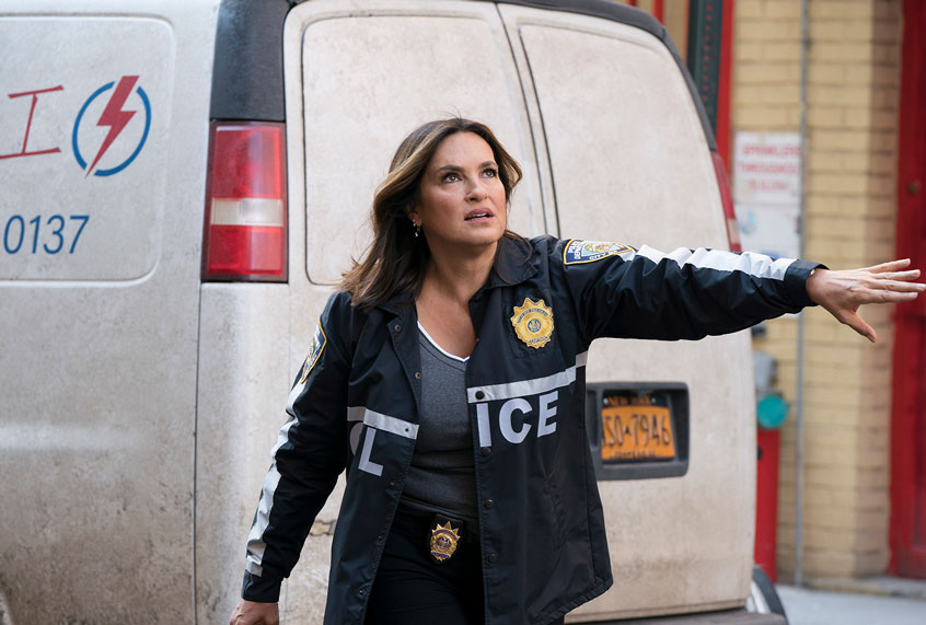 Mariska Hargitay as Captain Olivia Benson on Law & Order: SVU (Virginia Sherwood/NBC)
