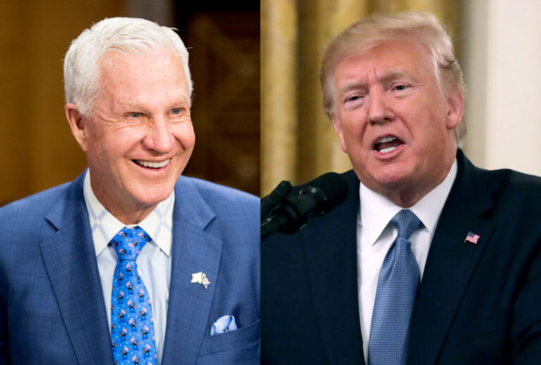 Doug Manchester and Donald Trump (Bill Clark/CQ Roll Call/Chip Somodevilla/Getty Images)