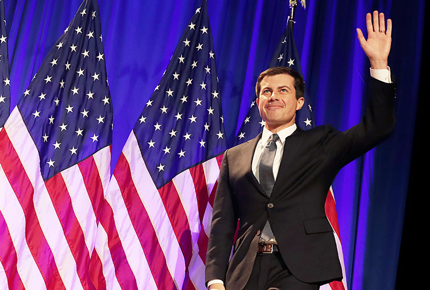 Democratic presidential candidate South Bend, Indiana Mayor Pete Buttigieg (Joe Raedle/Getty Images)