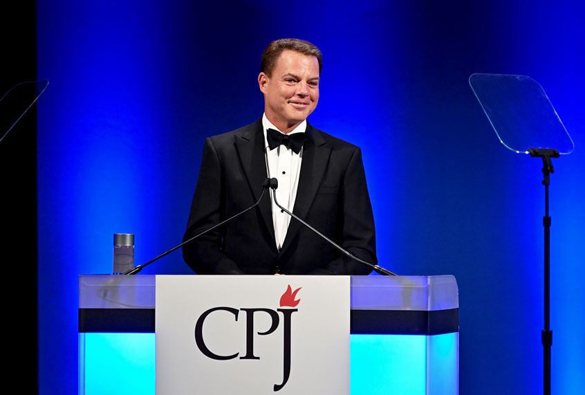 Shepard Smith hosts the Committee to Protect Journalists' 29th Annual International Press Freedom Awards on November 21, 2019 in New York City. (Dia Dipasupil/Getty Images)