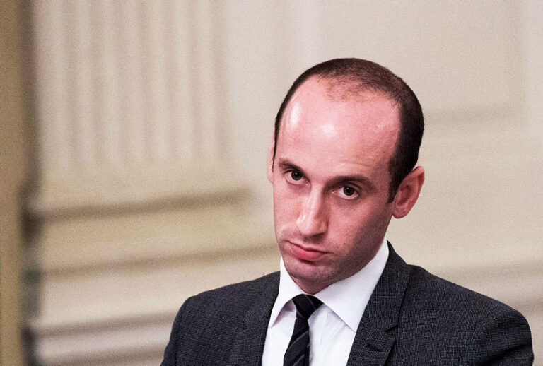 Stephen Miller, US President Donald Trump's senior advisor for policy (NICHOLAS KAMM/AFP via Getty Images)