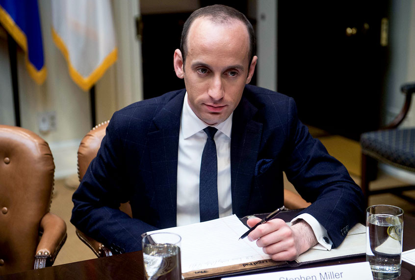 White House Senior Adviser Stephen Miller (NICHOLAS KAMM/AFP via Getty Images)