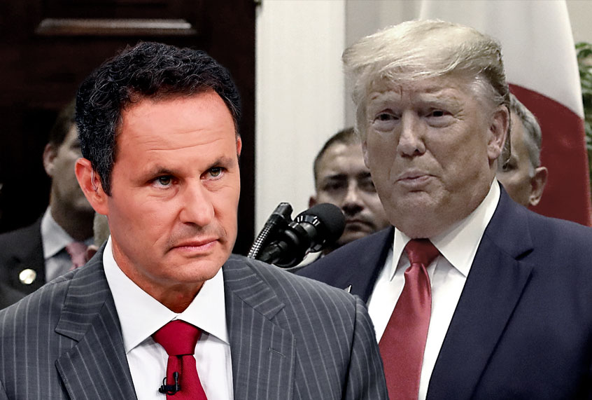 Brian Kilmeade and Donald Trump (Mark Wilson/Slaven Vlasic/Getty Images)