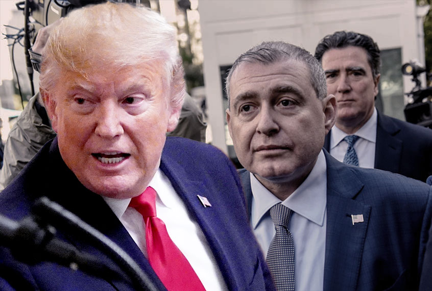 Donald Trump and Lev Parnas (Getty Images/Salon)