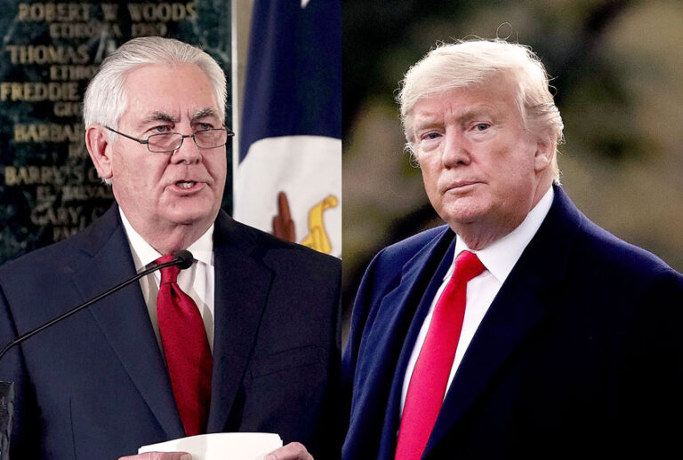 Rex Tillerson and Donald Trump (Drew Angerer/Alex Wong/Getty Images)