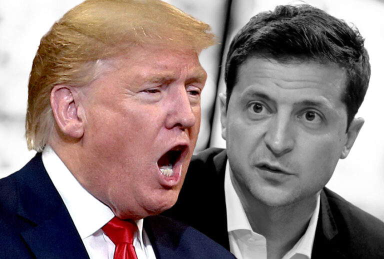 Ukrainian President Volodymyr Zelensky and US President Donald Trump (Genya Savilov/Matt Sullivan/Getty Images)