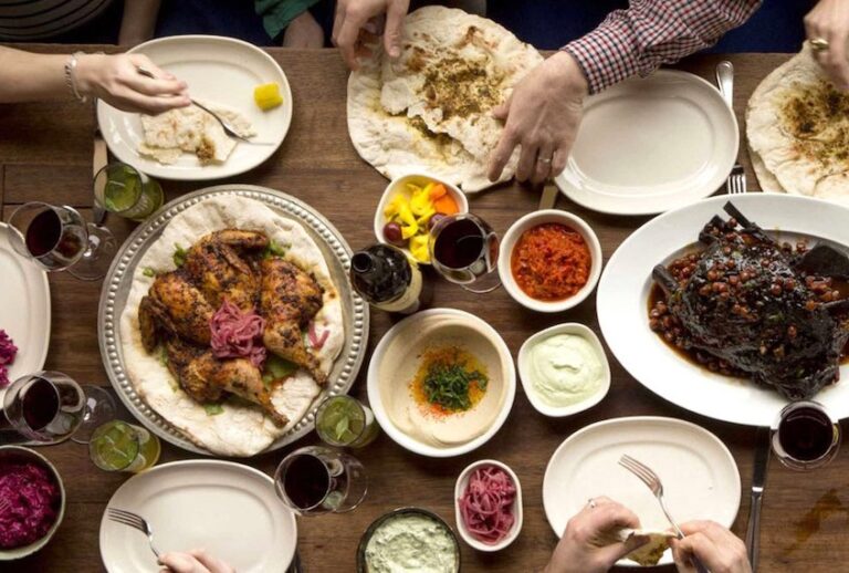 It's always a feast at Zahav. (Photo by Mike Persico.)