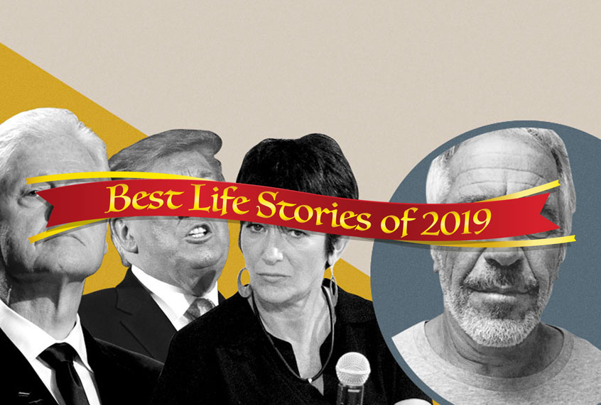 Bill Clinton, Donald Trump, Ghislaine Maxwell, and Jeffrey Epstein (AP/Getty Images/Salon)
