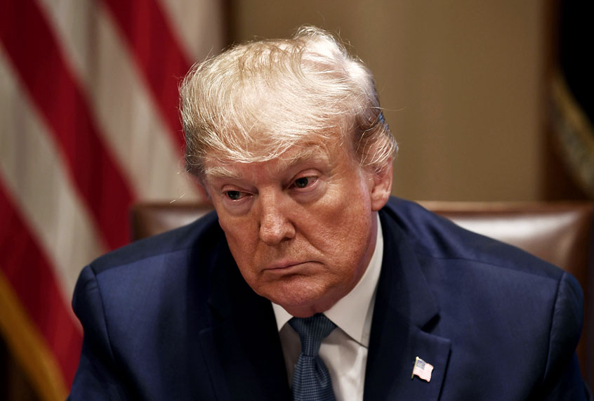 US President Donald Trump (BRENDAN SMIALOWSKI/AFP via Getty Images)