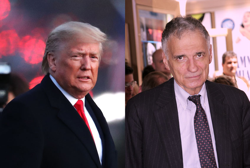Ralph Nader VS Donald Trump (Mark Wilson/Getty Images/Mychal Watts/WireImage/Salon)