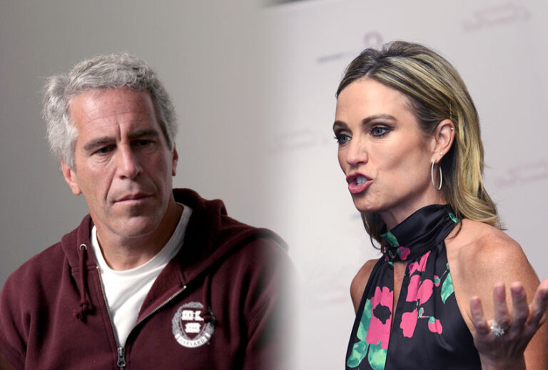 Amy Robach and Jeffrey Epstein (Jared Siskin/Patrick McMullan/Rick Friedman/Rick Friedman Photography/Corbis via Getty Images/Salon)