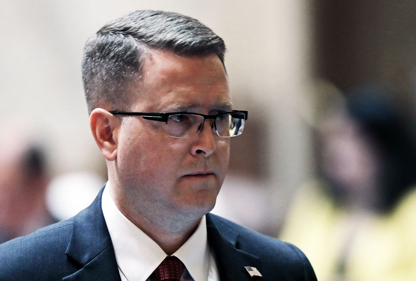 Washington State Rep. Matt Shea (AP Photo/Ted S. Warren)