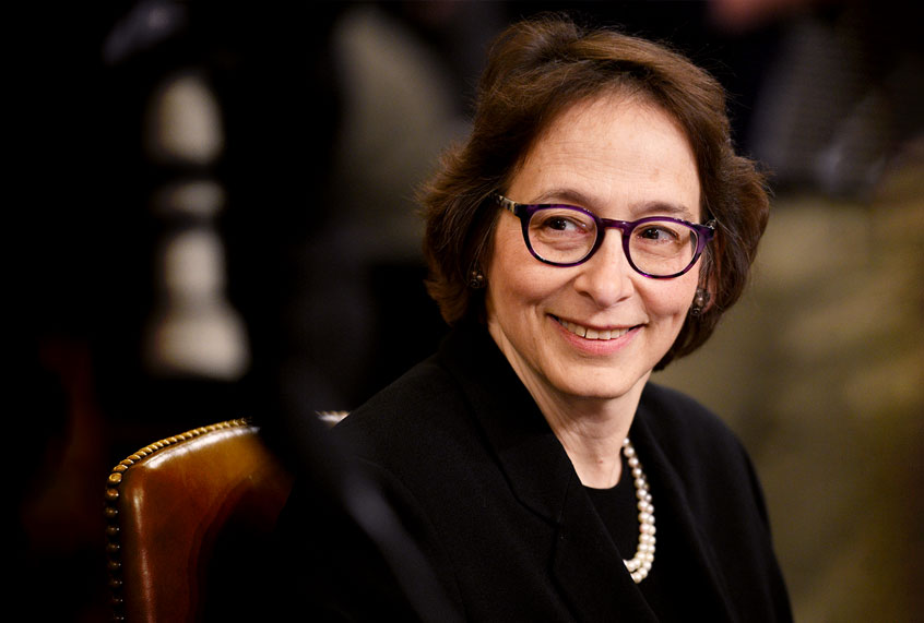 Stanford University Law Professor Pamela Karlan waits to testify before the U.S. House Judiciary Committee on Capitol Hill in Washington D.C., the United States, on Dec. 4, 2019. The Democrat-led House Judiciary Committee took over a months-long impeachment proceeding into U.S. President Donald Trump by holding its first hearing on Wednesday. (Xinhua/Liu Jie via Getty Images)