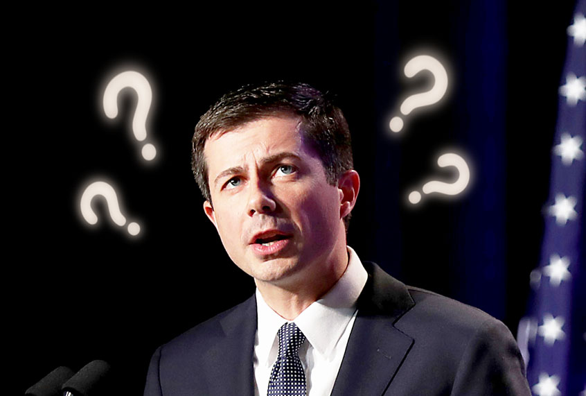 Democratic presidential candidate South Bend, Indiana Mayor Pete Buttigieg (Joe Raedle/Getty Images)