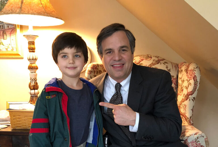 Graham Caldwell and Mark Ruffalo (Brigid Kaelin)