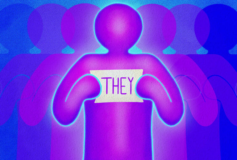 They as singular (Salon/Ilana Lidagoster)