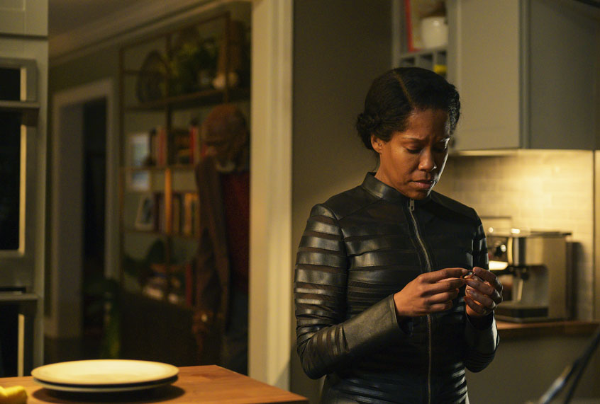 Regina King in the season finale of "Watchmen" (Boris Martin/HBO)