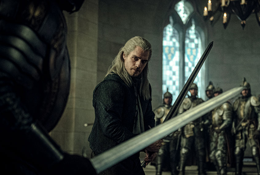 Henry Cavill in "The Witcher" (Katalin Vermes/Netflix)
