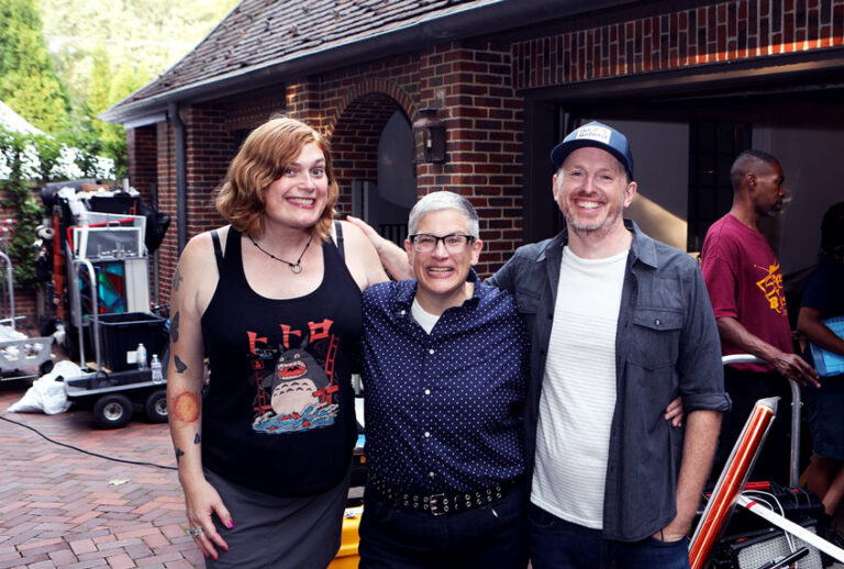 Executive Producer Lilly Wachowski, Abby McEnany and Executive Producer Tim (SHOWTIME)
