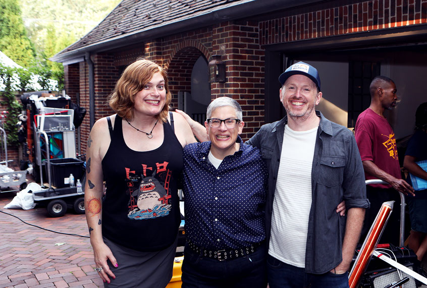 Executive Producer Lilly Wachowski, Abby McEnany and Executive Producer Tim (SHOWTIME)