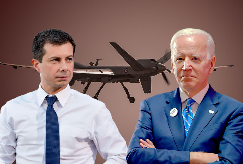 Pete Buttigieg and Joe Biden (AP Photo/Salon)