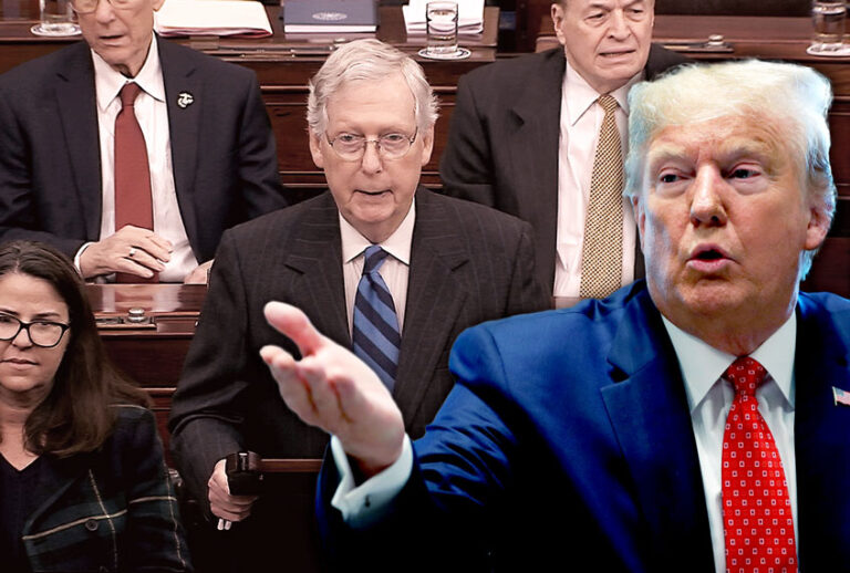 Donald Trump and Mitch McConnell (AP Photo/Salon)