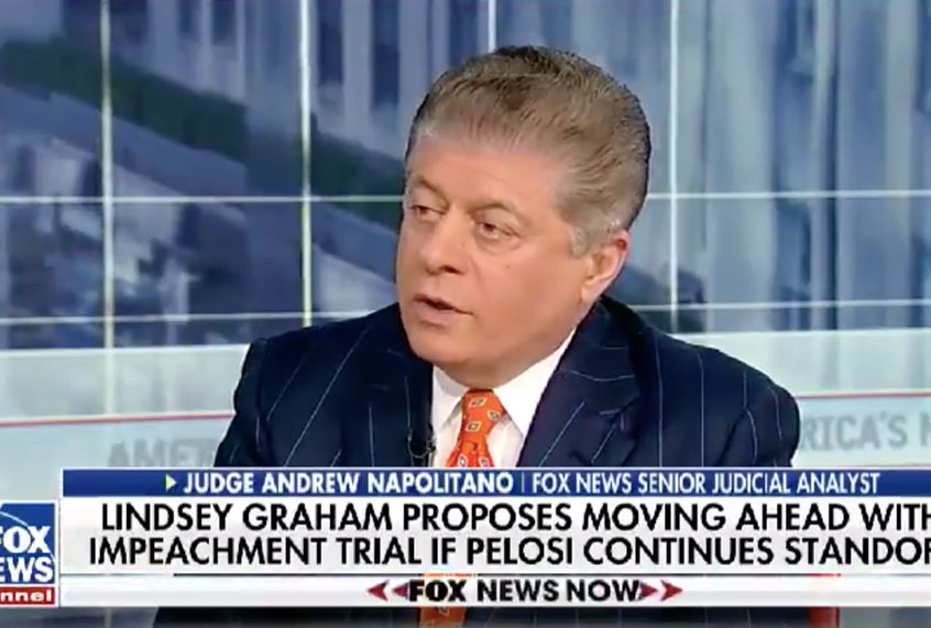 Andrew Napolitano on Fox News (Fox News)