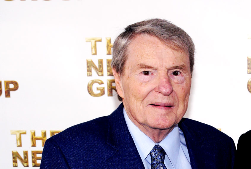 Jim Lehrer attends the 2016 New Group Gala held at Tribeca Rooftop on March 7, 2016 in New York City. (Brent N. Clarke/FilmMagic)