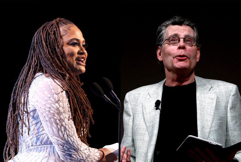 Author Stephen King and Ava DuVernay (Getty Images/Salon)