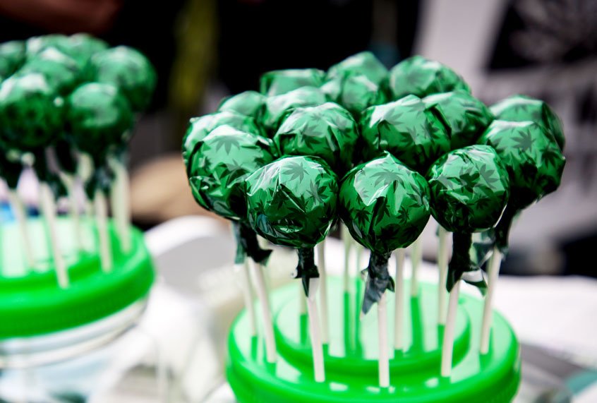 Hemp lollipops (Beata Zawrzel/NurPhoto via Getty Images)