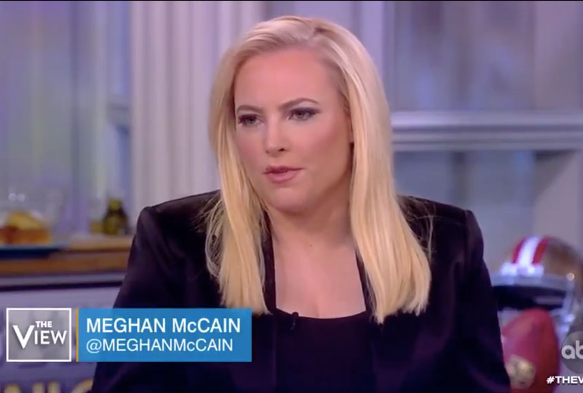 Meghan McCain on The View (ABC)